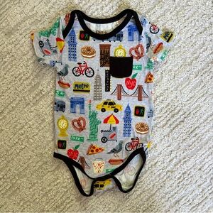 Little Sleepies | Big Apple Pocket Onesie
